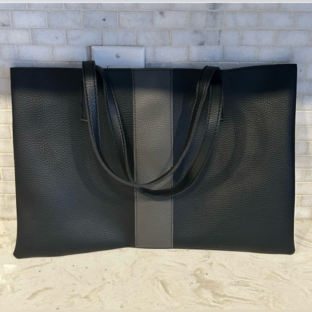 Vince Camuto Vegan Leather Tote Bag - Picture 5 of 7